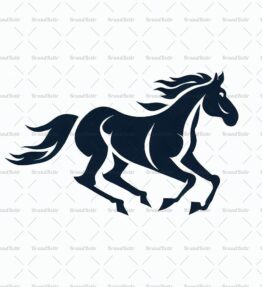 Galoppierendes Pferd